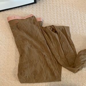 Gucci tights blossom gg w lace